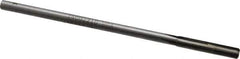 Made in USA - #2 Carbide-Tipped 4 Flute Chucking Reamer - Straight Flute, 13/64" Straight Shank, 1-1/4" Flute Length, 5" OAL - Exact Industrial Supply