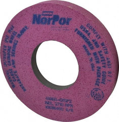 Norton - 12" Diam x 5" Hole x 1-1/2" Thick, G Hardness, 60 Grit Surface Grinding Wheel - Aluminum Oxide, Type 5, Medium Grade, 2,710 Max RPM, Vitrified Bond, One-Side Recess - Exact Industrial Supply