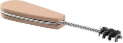 Weiler - 3/8" Diam Helical Tube Brush - 1" Brush Length, 6-1/2" OAL - Exact Industrial Supply
