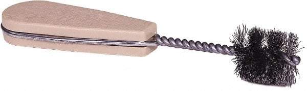Weiler - 5/8" Diam Helical Tube Brush - 1" Brush Length, 6-1/2" OAL - Exact Industrial Supply