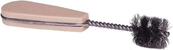 Weiler - 5/8" Diam Helical Tube Brush - 1" Brush Length, 6-1/2" OAL - Exact Industrial Supply
