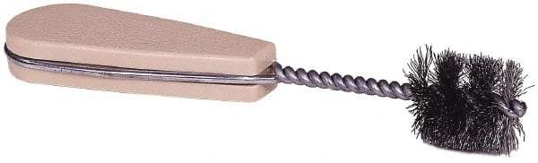 Weiler - 7/8" Diam Helical Tube Brush - 1" Brush Length, 6-1/2" OAL - Exact Industrial Supply