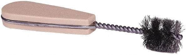 Weiler - 1-1/8" Diam Helical Tube Brush - 1" Brush Length, 6-1/2" OAL - Exact Industrial Supply