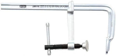 Bessey - 2-1/4" Deep Throat, 4" Max Capacity, Standard Sliding Arm Clamp - 400 Lb Clamping Pressure, 0.465" Spindle Diam - Exact Industrial Supply