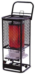 Heatstar - 125,000 BTU, Natural Gas Radiant Heater - 16-1/4" Long x 16-1/4" Wide x 35" High - Exact Industrial Supply