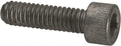 Armor Coat - #8-32 UNC Hex Socket Drive, Socket Cap Screw - Alloy Steel, Armor Coat Finish, Fully Threaded, 5/8" Length Under Head - Exact Industrial Supply