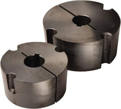 TB Wood's - 2" Bore, 5/8 Thread, 1/2" Wide Keyway, 1/4" Deep Keyway, Tapered Lock Sprocket Bushing - 4-1/4" Max Outside Diam - Exact Industrial Supply