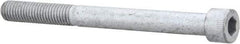 Armor Coat - 1/2-13 UNC Hex Socket Drive, Socket Cap Screw - Alloy Steel, Armor Coat Finish, Partially Threaded, 5-1/2" Length Under Head - Exact Industrial Supply