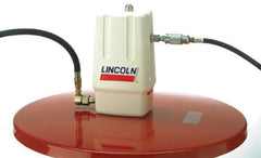 Lincoln - Grease Lubrication Aluminum Air-Operated Pump - For 400 Lb Container - Exact Industrial Supply