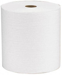 Scott - Hard Roll of 1 Ply White Paper Towels - 8" Wide, 400' Roll Length - Exact Industrial Supply