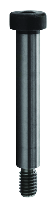 M8 x 40 - Black Finish Heat Treated Alloy Steel - Shoulder Screws - Socket Head - Exact Industrial Supply