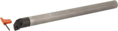 Kennametal - 23.62mm Min Bore Diam, 254mm OAL, 3/4" Shank Diam, E-SCLP Indexable Boring Bar - CP.. Insert, Screw Holding Method - Exact Industrial Supply