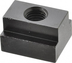 Jergens - 3/4-10 Blind Tapped T Slot Nut - 1-1/16" Slot Width, 1-5/8 x 1-1/16" Base Width x Height, 2 x 1-1/4" OAL x Height - Exact Industrial Supply