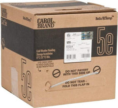 Made in USA - Cat5e, 24 AWG, 4 Wires, Unshielded Network & Ethernet Cable - Gray, Polyolefin, 1,000' OAL - Exact Industrial Supply