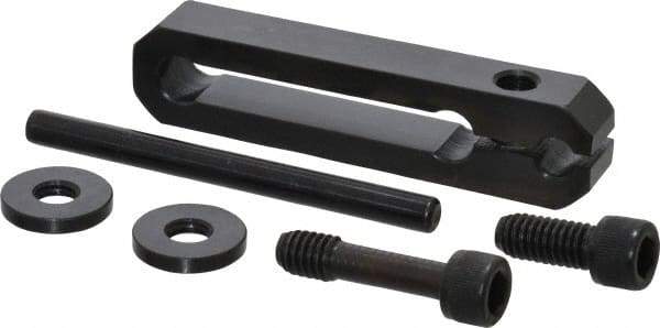 Kurt - 6 Piece 5/16-18 Vise Work Stop - Steel, 3" Long, 2-1/2" Wide - Exact Industrial Supply