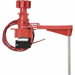 Brady - Pneumatic & Valve Lockouts Type: Universal Valve Lockout Maximum Valve Handle Size (Inch): 1.600 - Exact Industrial Supply