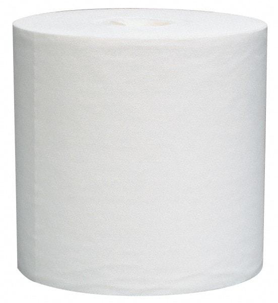 WypAll - L40 Dry General Purpose Wipes - Jumbo Roll, 13-3/8" x 12-1/2" Sheet Size, White - Exact Industrial Supply