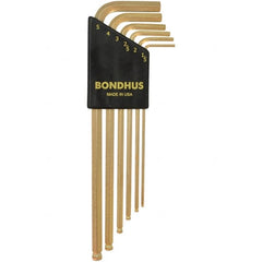 Bondhus - Hex Key Sets Tool Type: Hex Handle Type: L-Key Long Arm - Exact Industrial Supply