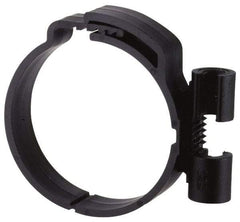 ZSI - 3/8" Rod, 1-3/8" Tube Diam, Cushion Clamp - Black, 150 Lb Capacity, Polyamide - Exact Industrial Supply