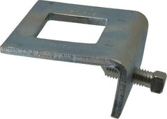 Cooper B-Line - 5/8" Max Flange Thickness, Strut To Beam Clamp - 900 Lb Capacity, ASTM A1011 Carbon Steel - Exact Industrial Supply