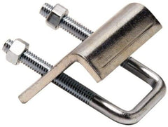 Cooper B-Line - 3/4" Max Flange Thickness, Strut To Beam Clamp - 1,200 Lb Capacity, ASTM A1011 Carbon Steel - Exact Industrial Supply
