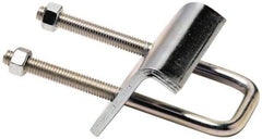 Cooper B-Line - 3/4" Max Flange Thickness, Strut To Beam Clamp - 1,200 Lb Capacity, ASTM A1011 Carbon Steel - Exact Industrial Supply