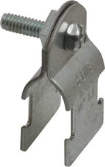 Cooper B-Line - 5/8" Pipe, 16 Gauge, Grade ASTM A1011," Pipe or Conduit Clamp - Zinc Plated, 400 Lb Capacity, All Conduit - Exact Industrial Supply