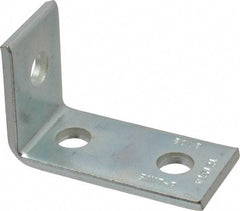 Cooper B-Line - Zinc Plated Carbon Steel 90° Strut Fitting - 1/2" Bolt, 3 Holes, Used with Cooper B Line Channel & Strut (All Sizes Except B62 & B72) - Exact Industrial Supply