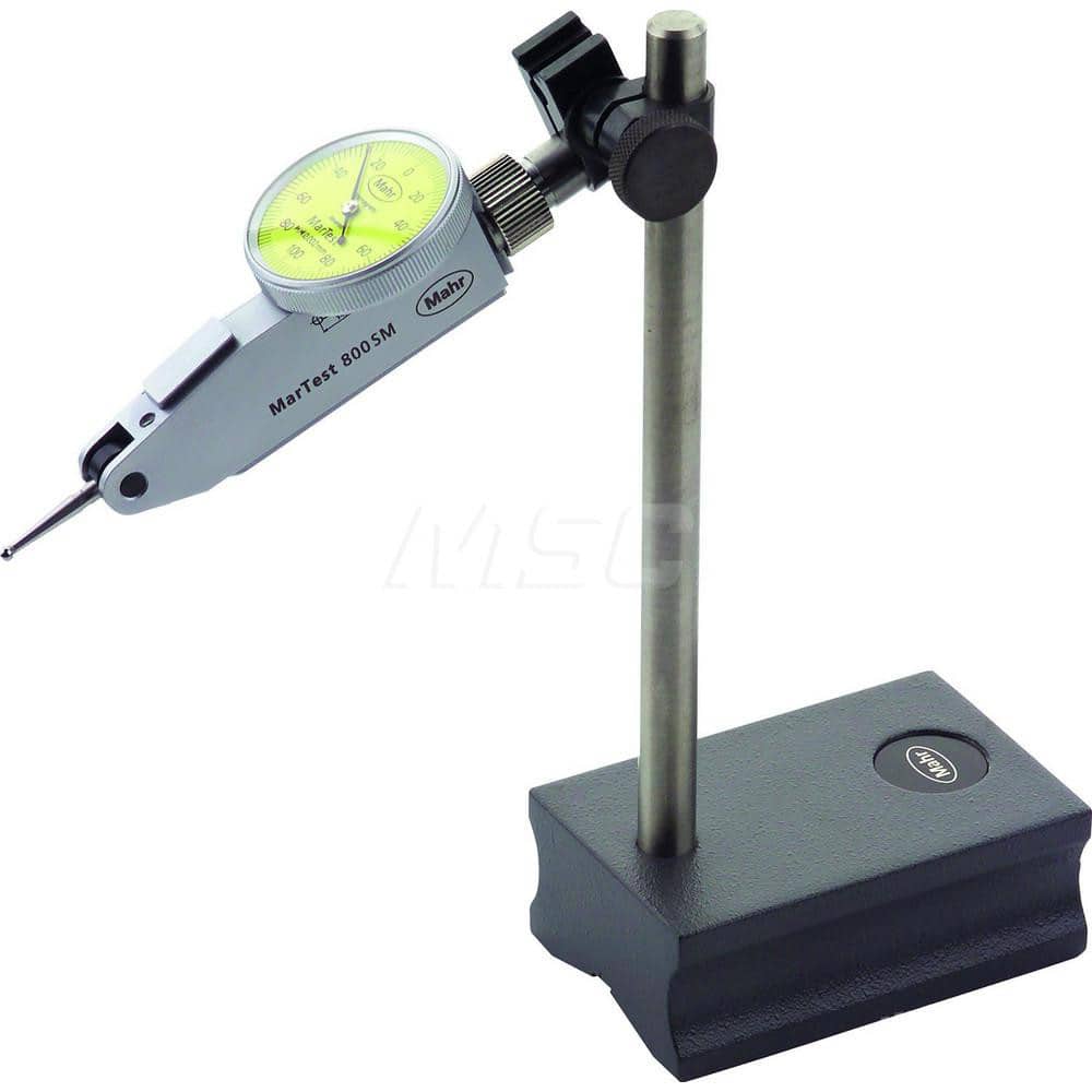 Mahr - Drop Indicator Accessories; Accessory Type: Measuring Stand ; For Use With: Measurements With Small Dial Indicators and Dial Test Indicator ; Calibrated: No ; Traceability Certification Included: No ; Size (mm): 150 - Exact Industrial Supply