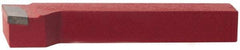 Interstate - 1 x 1" Shank, Offset End Cutting Single Point Tool Bit - FR-16, Grade C6 - Exact Industrial Supply