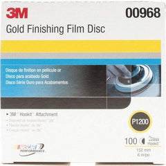 3M - Hook & Loop Disc - Ultra Fine Grade - Exact Industrial Supply