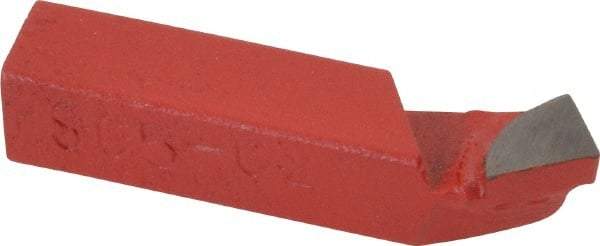 Interstate - 5/16 x 5/16" Shank, Square Shank Boring Single Point Tool Bit - TSC-5, Grade C2 - Exact Industrial Supply