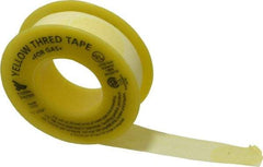 Federal Process - 1/2" Wide x 520" Long Gas Pipe Repair Tape - 3.8 mil Thick, -450 to 550°F, Yellow - Exact Industrial Supply