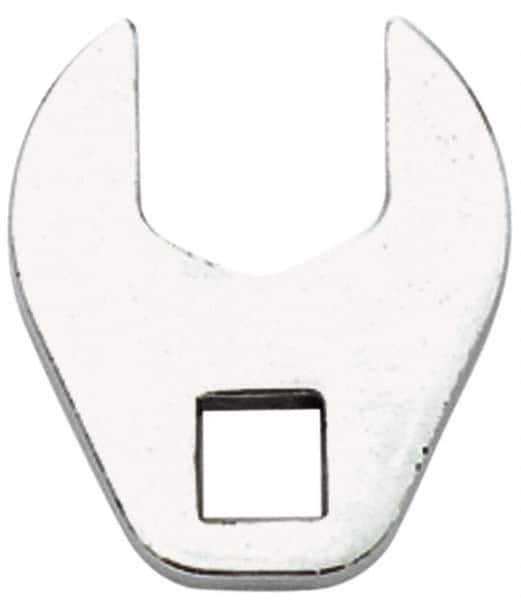 Proto - 24mm 3/8" Drive Full Polish Chrome Open End Crowfoot Wrench - 2-13/32" OAL - Exact Industrial Supply