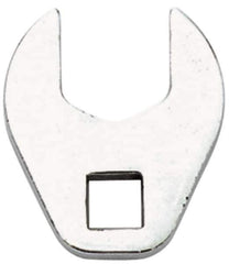 Proto - 24mm 3/8" Drive Full Polish Chrome Open End Crowfoot Wrench - 2-13/32" OAL - Exact Industrial Supply