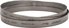 Lenox - 4 to 6 TPI, 11' 6" Long x 1-1/4" Wide x 0.042" Thick, Welded Band Saw Blade - Bi-Metal, Toothed Edge, Raker Tooth Set, Flexible Back, Contour Cutting - Exact Industrial Supply