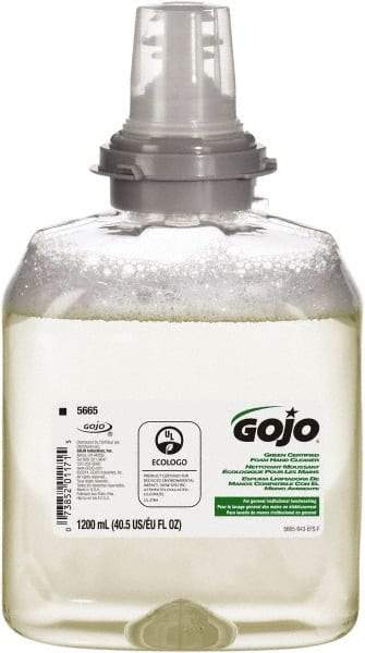 GOJO - 1,200 mL Dispenser Refill Foam Hand Cleaner - Hand Soap, Clear - Exact Industrial Supply
