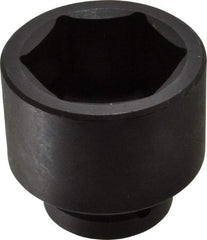 Proto - 1" Drive 63mm Impact Socket - 6 Points, 3-3/8" OAL - Exact Industrial Supply