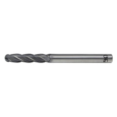 Ball End Mill: 0.5″ Dia, 4 Flute, Solid Carbide 6″ OAL, DG Diamond Coated, Series 7430