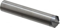 Accupro - 3/4" Diam 4 Flute Single End Solid Carbide Chamfer Mill - Exact Industrial Supply