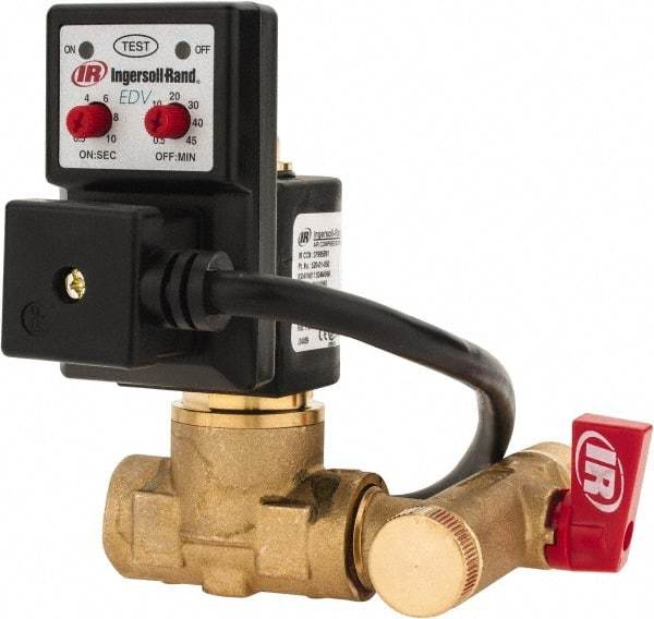 Ingersoll-Rand - Electronic Condensate Drain Valve - For Use with Type 30 Compressor - Exact Industrial Supply