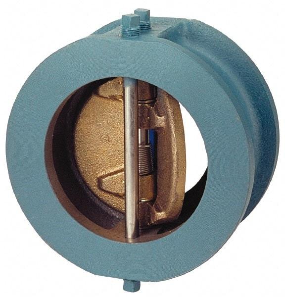 NIBCO - 8" Cast Iron Check Valve - Wafer, 200 WOG - Exact Industrial Supply
