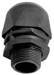 Murrplastik - 3/8" Trade, Nylon Compression Straight Liquidtight Conduit Connector - Noninsulated - Exact Industrial Supply