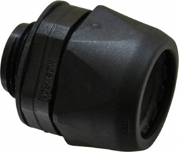 Murrplastik - 3/4" Trade, Nylon Compression Straight Liquidtight Conduit Connector - Noninsulated - Exact Industrial Supply