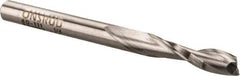 Onsrud - 1/4" Cutting Diam x 1" Length of Cut, 2 Flute, Upcut Spiral Router Bit - Uncoated, Right Hand Cut, High Speed Steel, 3" OAL x 1/4" Shank Diam, Double Edge, 19 to 32° Helix Angle - Exact Industrial Supply