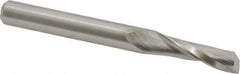 Onsrud - 5/16" Cutting Diam x 1" Length of Cut, 1 Flute, Upcut Spiral Router Bit - Uncoated, Right Hand Cut, High Speed Steel, 3" OAL x 5/16" Shank Diam, Single Edge, 19 to 32° Helix Angle - Exact Industrial Supply