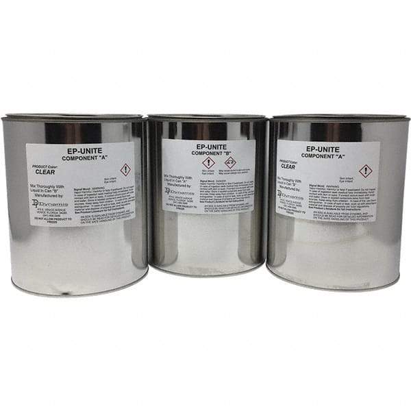 Made in USA - 3 Gal Concrete Repair/Resurfacing - Clear, 600 Sq Ft Coverage - Exact Industrial Supply