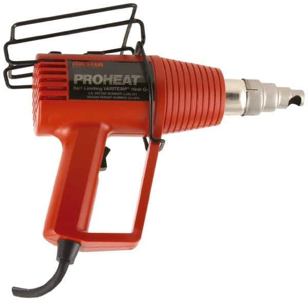 Master Appliance - 130 to 1,000°F Heat Setting, 16 CFM Air Flow, Heat Gun - 120 Volts, 11 Amps, 1,300 Watts, 6' Cord Length - Exact Industrial Supply
