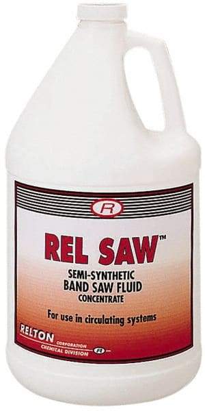 Relton - Rel Saw, 55 Gal Drum Sawing Fluid - Semisynthetic, For Cleaning - Exact Industrial Supply