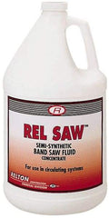 Relton - Rel Saw, 1 Gal Bottle Sawing Fluid - Semisynthetic, For Cleaning - Exact Industrial Supply